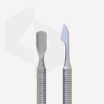 Spatulă pentru manichiură BEAUTY & CARE 30 TYPE 1 (împingător rotunjit + topor) - imagine 2