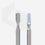 Spatulă pentru manichiură BEAUTY & CARE 30 TYPE 2 (împingător rotunjit + împingător drept) - imagine 2