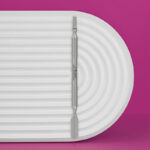 Spatulă pentru manichiură EXPERT 30 TYPE 5 (împingător rotunjit larg + lamă dreaptă largă)