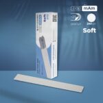 Fișiere de schimb albe papmAm (bază moale) EXPERT 20 240 grit (25 bucăți)