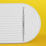 Lingură cosmetică dublă EXPERT 20 TYPE 1 (Uno + sită dreptunghiulară cu 15 găuri)