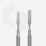 Spatulă pentru manichiură SMART 60 TYPE 1 (spatulă dreaptă + spatulă conică) - imagine 3
