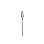 Freză din carbură de tungsten, "conic truncat" galbenă, diametru 6 mm / parte de lucru 14 mm