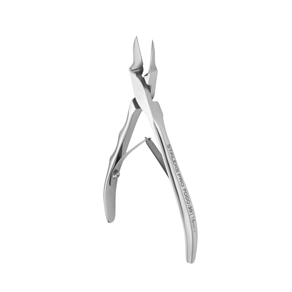 Staleks PRO - Clește pentru unghie încarnată PODO 30 18 mm