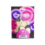 Rezerve albe pe suport moale pentru disc pedicure PODODISC STALEKS PRO L 80 grit (50 buc) - imagine 2