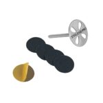 Disc pedicure prelungit PODODISC STALEKS PRO L cu șmirghel schimbabil 180 grit 5 buc (25 mm)