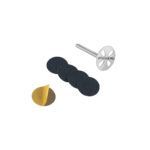 Disc pedicure PODODISC STALEKS PRO S cu șmirghel schimbabil 180 grit 5 buc (15 mm)