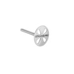 Disc pedicure PODODISC STALEKS PRO M cu șmirghel schimbabil 180 grit 5 buc (20 mm) - imagine 3
