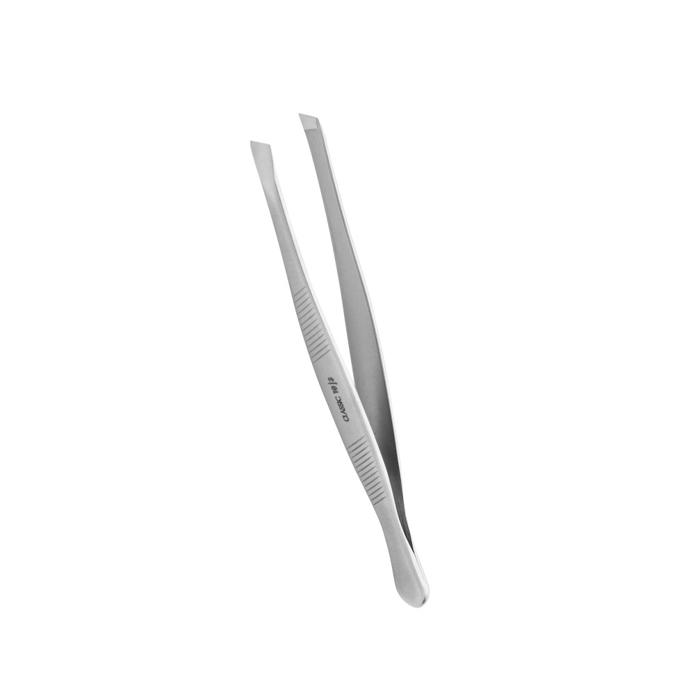 STALEKS - Pensetă pentru sprâncene CLASSIC 10 TYPE 3 (marginile largi și înclinate)