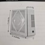 Aspirator de praf profesional pentru manichiură cu filtru HEPA - imagine 2