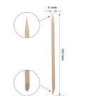 Bețișor portocaliu EXPERT din lemn 150 mm (100 buc) - imagine 3